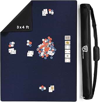Amazon.com: Feltectors Board Game Mat 36 x 48 in, Mahjong Mat for